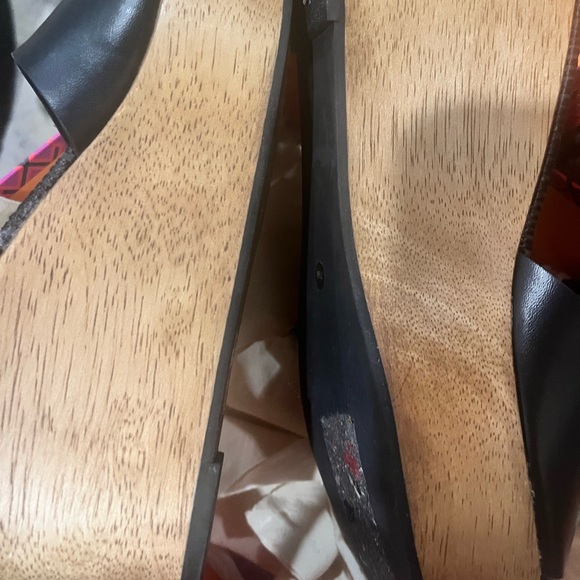 Tory Burch Black Slide Sandals - Picture 3 of 6